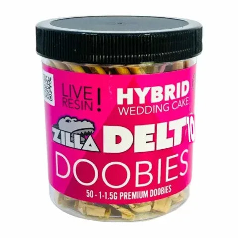 MOJO ZILA D 10 DOOBIES 50CT WEDDING CAKE