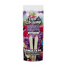 VIVA LA HEMP THCA DIAMOND PREROLL 4.5GM 6CT BERRY GELATO