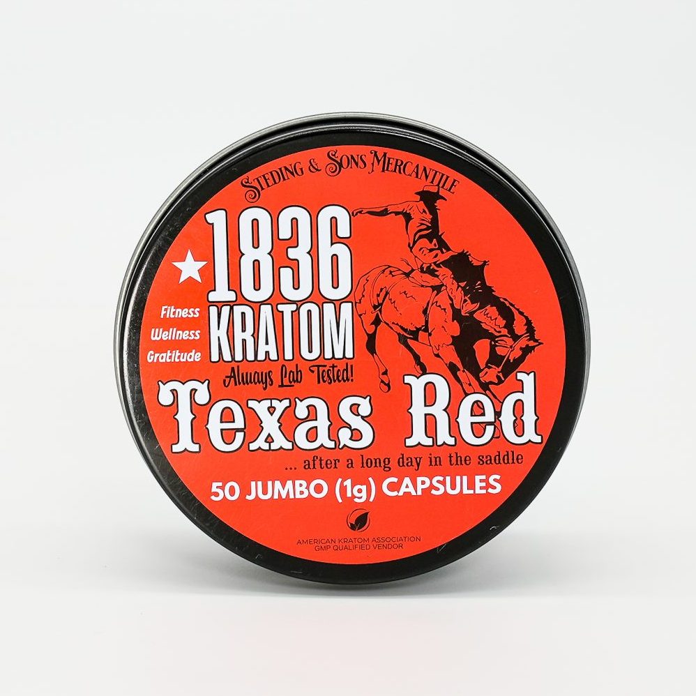 1836 50CT CAPSULE 6PK TEXAS RED