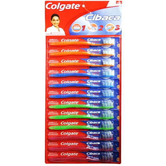COLGATE TOOTHBRUSH CIBACA 12CT