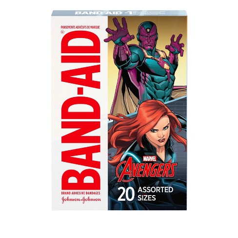 BANDAID 20CT MARVEL AVENGERS
