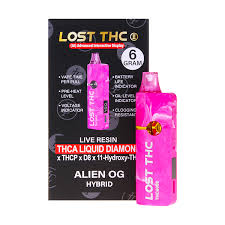 LOST THC THSA LIQUID DIAMOND 6G 5CT ALLIEN OG