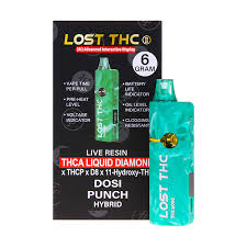 LOST THC THCA LIQUID DIAMOND 6G 5CT DOSI PUNCH