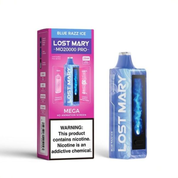 LOST MARY 20K PUFFS 5CT BLUE RAZZ ICE