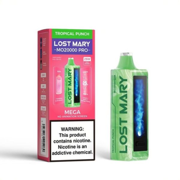 LOST MARY 20K PUFFS 5CT TROPICAL PUNCH