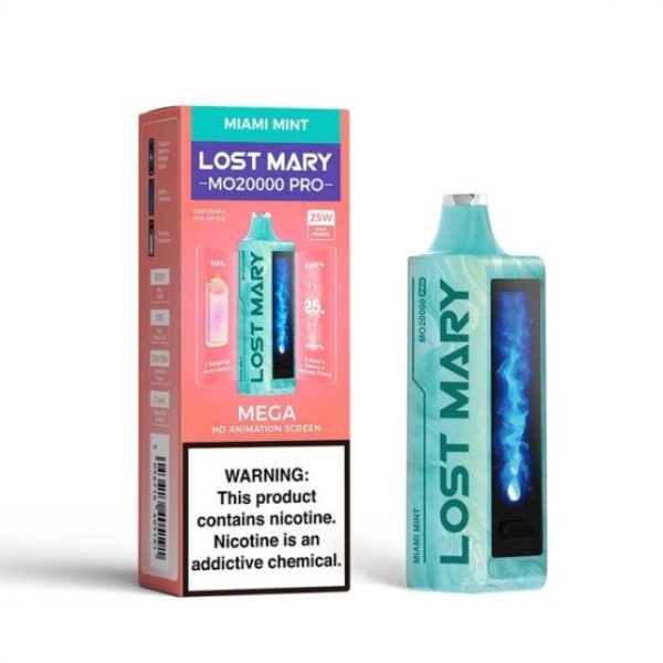 LOST MARY 20K PUFFS 5CT MIAMI MINT