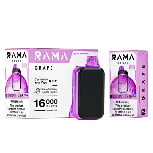 RAMA 16000 PUFFS 5CT GRAPE