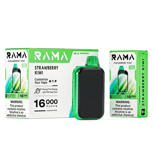 RAMA 16000 PUFFS 5CT STRAWBERRY KIWI