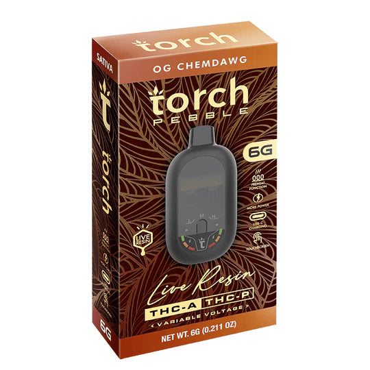 TORCH PEBBLE THCA THCP DISPO 6GM 5CT chemdawg