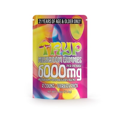 DELTIVA TRYP MUSHROOM GUMMYS VARIETY PACK 12CT