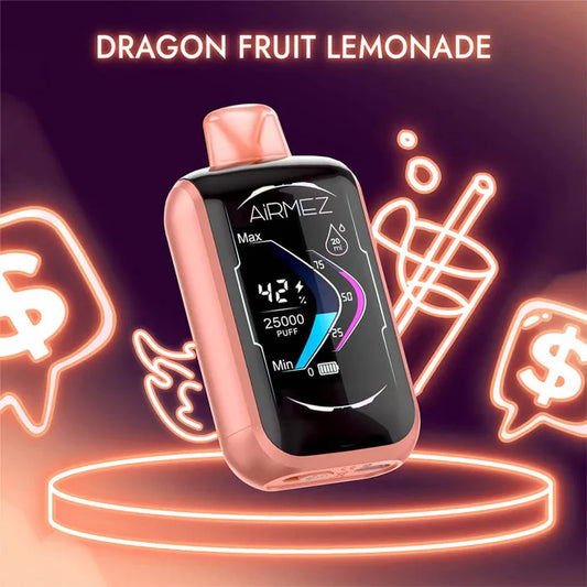 AIRMEZ MATRIX 25000 PUFF 5CT DRAGON FRUIT LEMONADE