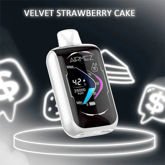 AIRMEZ MATRIX 25000 PUFF 5CT VELVET STRAWBERRY CAKE