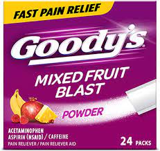 GOODY'S MIXED FRUIT HEADACHE POWDER