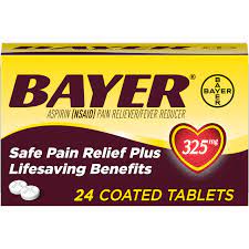 BAYER 24'S TABLETS