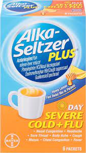 ALKA SELTZER PLUS COLD & FLU 6CT