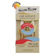 MELLOW FELLOW CLARITY BLEND 4ML CART DUOS panama red/ WHITE WIDOW