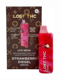 LOST THC THSA LIQUID DIAMOND 6G 5CT GARY STRAWBERRY DIESAL