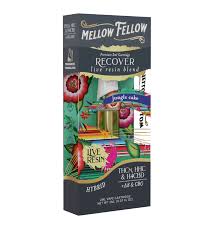 Mellow Fellow - Cartridge - 2ML - Live Resin - Recover Blend - Jungle Cake