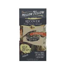 Mellow Fellow - Disposable - 4ML - Live Resin - Recover Blend - Bubba Kush