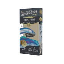 Mellow Fellow - Disposable - 4ML - Live Resin - Introvert Blend - Blueberry OG