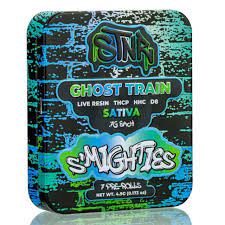 STNR D8 THCP HHC .7GM PRE-ROLLS 7CT GHOST TRAIN