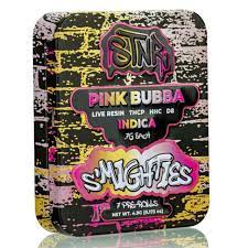 STNR D8 THCP HHC .7GM PRE-ROLLS 7CT PINK BUBBA