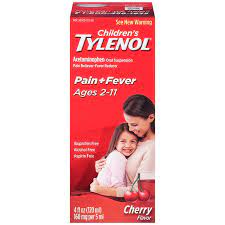 TYLENOL CHILD LIQ 4 OZ CHERRY