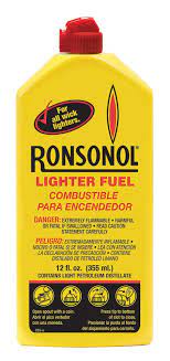 RONSONOL 12 OZ LIGHTER FLUID