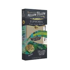 Mellow Fellow - Disposable - 4ML - Live Resin - Euphoria Blend - Green Crack