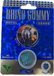 RHINO KING GUMMY 24CT GRAPE