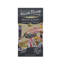 Mellow Fellow - Disposable - 4ML - Live Resin - Motivation Blend - Tres Leches