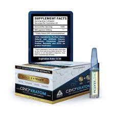 CRYO KRATOM GOLD EXTRACET 20CT.