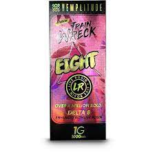 HEMPLITUDE 1000MG DELTA 8 DISPOSABLE TRAINWRECK 6CT