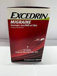 EXCEDRIN MIGRAINE BOX 25X2'S