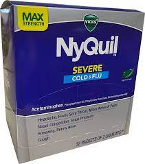 NYQUIL SEVER COLD AND FLU 32/2