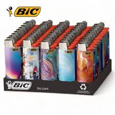 BIC LIGHTER 50CT GEOMETRIC