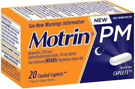 MOTRIN PM CAPLETS 20CT