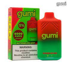 GUMI BAR 5% 10PK WATERMELON MINT