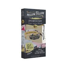 Mellow Fellow - Disposable - 4ML - Live Resin - Introvert Blend - Ice Cream Cake