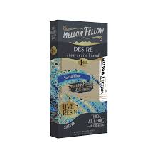 Mellow Fellow - Disposable - 4ML - Live Resin - Desire Blend - Lucid Blue