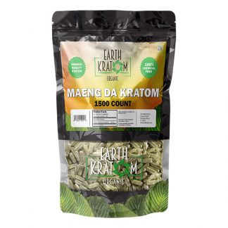 EARTH KRATOM 1500CT GREEN MAENG DA