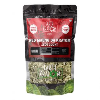 EARTH KRATOM 1500CT RED MAENG DA