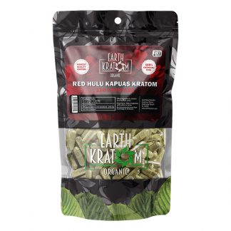 EARTH KRATOM 150CT 5PK RED HULU