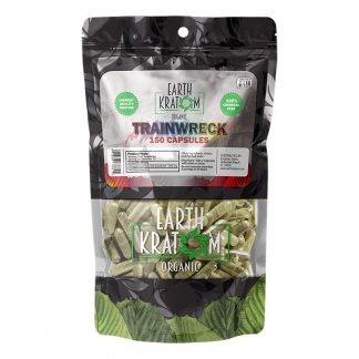 EARTH KRATOM 150CT 5PK TRAINWRECK