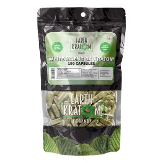 EARTH KRATOM 150CT 5PK WHITE MAENG DA