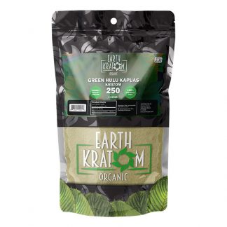 EARTH KRATOM 250GM GREEN HULU