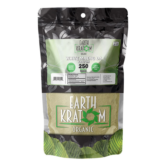 EARTH KRATOM 250GM WHITE MAENG DA