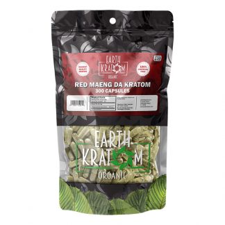 EARTH KRATOM 300CT 5PK RED MAENG DA