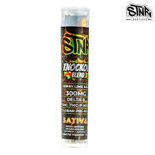 STNR KNOCKOUT BLEND 300MG 12PK PREROLL CHERRY LIME HAZE (SATIVA)