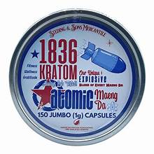 1836 KRATOM 150CT CAPSULE 1CT ATOMIC AGENDA